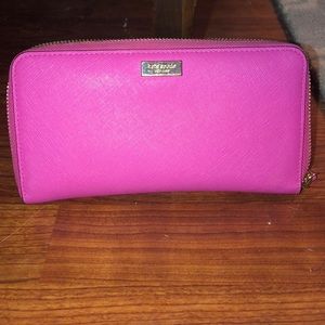 Pink Kate Spade Wallet